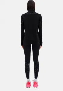 Термофутболка core run на молнии с длинными рукавами Cep, Black