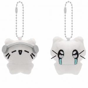 Трендовые наушники Creative Trendy Headphone Kitten, плюшевый кулон плачущий котенок высотой 6,5 см BUDUO