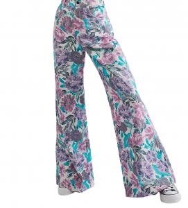 Широкие брюки Tamara в фиолетовом цвете For Love & Lemons