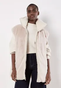 Двусторонний объемный пуховый жилет Apricot, Stone