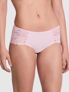 Трусики-Хипхаггеры No-Show Pink, lace-trim pink tulip