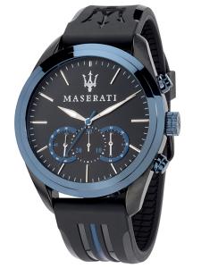 Maserati Часы Analog 'Traguardo' в черном цвете