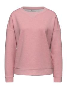 Свитшот из пудрово-розового меланжа. Street One