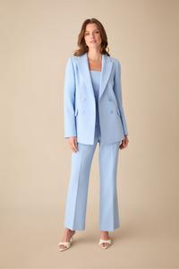 Petite брюки прямого покроя Ro&Zo, синий