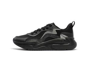 Кроссовки 361° Yunshu 4.0 Lifestyle Shoes Men Low-top Obsidian Black/silver White, черный