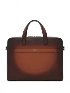 Портфель Gancini Ferragamo, коричневый