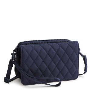 Аутлет Хлопковая 3-в-1 сумка через плечо Vera Bradley, Peacoat