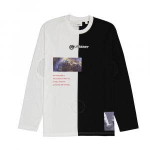 SS23 Футболка Женская Черная Белая Burberry