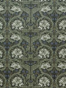 Африканские бархатные шторы Marigold на заказ William Morris At Home, Cornflower