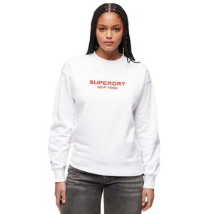 Толстовка Superdry Sport Luxe Loose, белый