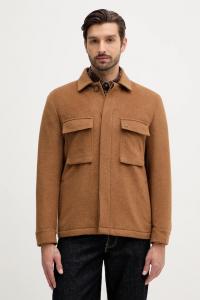 Куртка из смесовой шерсти Michael Kors, коричневый