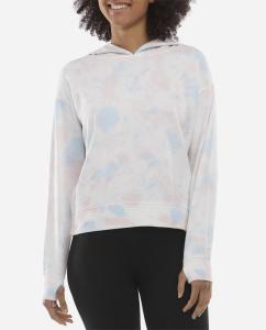 Толстовка с капюшоном Mottled Tie Dye в синем цвете Wonder Danskin