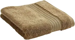 Полотенца Christy "Organic", (2 шт.), роскошное полотенце 550 г/м² - 100 % органический хлопок, 50 х 90, набор из 2 шт 50х90 см (2 шт.), карамель