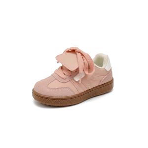 Амортизирующие износостойкие низкие скейтерские кеды для детей Kids' WARRIOR, розовый