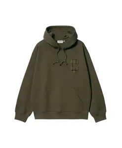 Толстовка Hooded Wiles Carhartt Wip, зеленый