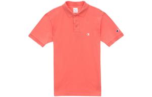 Футболка поло унисекс розовая Champion