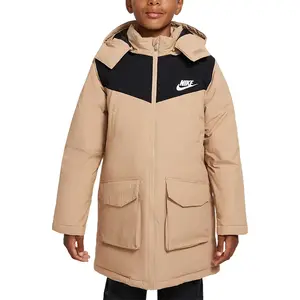 Nike Пуховик Khaki для подростков