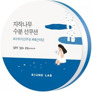 Увлажняющий солнцезащитный кушон с березовым соком SPF 50+ PA++++ 15 г Round Lab