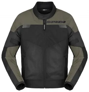 Куртка Tour Net Spidi, черный/военный зеленый