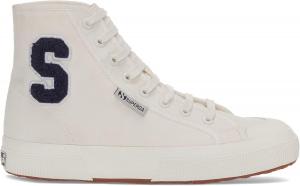 Кеды Superga 2295 Cotton Terry Patch, белый/синий/темно-синий