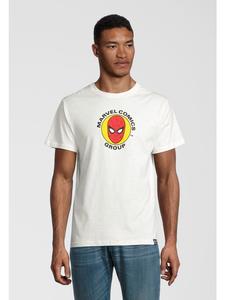 Футболка Re:Covered T-Shirt Marvel Spider-Man Circle, экрю