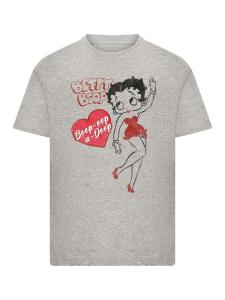 Рубашка F4NT4STIC Betty Boop Oop-A-Doop, серый
