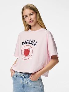 Футболка Pieces, розовый