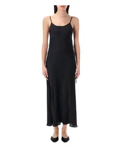 Черное платье-комбинация, которое можно носить двумя способами. Low Classic, черный