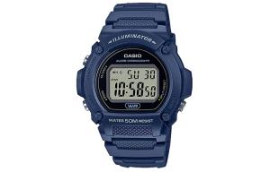 Мужские молодежные серые часы W-219H-2AVDF CASIO