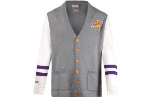 Свитер унисекс Mitchell Ness, серый