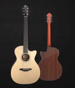 Furch Yellow OMc-SR Orchestra с вырезом, верх из ели, корпус и обечайки из палисандра