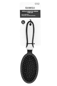 Кисть SUMSU с двойной щетиной и горошком 20,5x5,5x5,7 см SUMSU