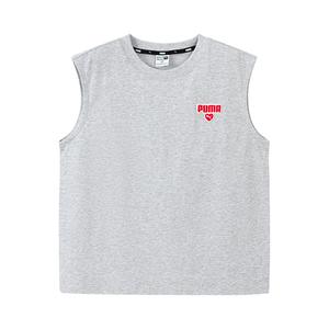 Футболка Sportstyle Series SS25 Light Heather Gray Kids' PUMA, серый