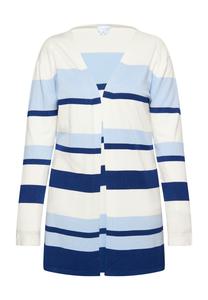 Толстовка usha BLUE LABEL Strick Cardigan, цвет Weiss Blau Marine