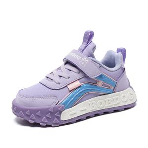 Кроссовки детские с низким верхом, устойчивые к скольжению и износу, с отскоком BOBDOG, фиолетовый