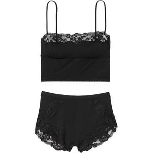 Victoria's Secret Пижамный комплект женский черный