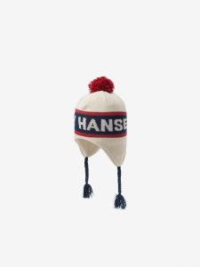 Шапка с помпоном и логотипом (детская)