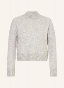 Свитер с мохером Mrs & Hugs, серый