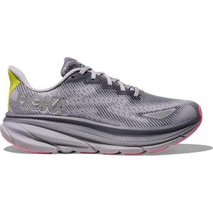 Женские беговые кроссовки Clifton 9 GTX HOKA, Grey Skies/Foggy Grey