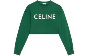 Женская толстовка CELINE, темно-зеленый