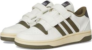 Кроссовки adidas Kids  Break Start Hook & Loop Shoes, White/Olive Strata/Charcoal