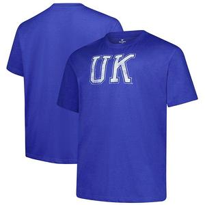 Мужская футболка big & tall royal kentucky wildcats с винтажным логотипом Fanatics