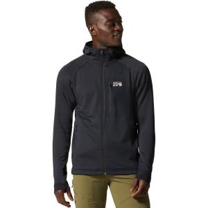 Толстовка Mountain Hardwear Polartec Power Grid Full-Zip Mountain Hardwear, Black