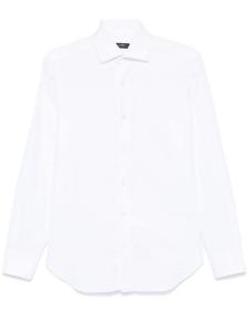 Рубашка на пуговицах Barba, белый