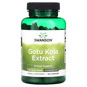 Экстракт Swanson Gotu Kola 100 мг, 120 капсул