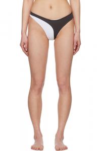 Бело-коричневые многослойные плавки бикини Ottolinger