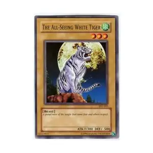 CCG Всевидящий Белый Тигр (Обычный), Yu-Gi-Oh - Pharaoh's Servant - Singles