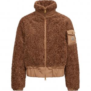 Толстовка Coligny Teddy на молнии Moncler, коричневый