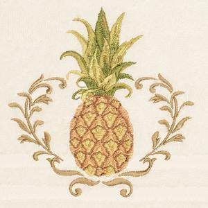 Linum Home Textiles Набор полотенец из турецкого хлопка с украшением из трех предметов, темно-серый