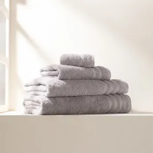 Хлопковое банное полотенце 450 гр/м2 Zafiro Basics El Corte Inglés, серый